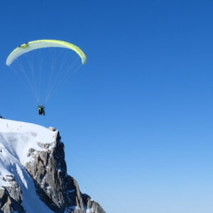 Vol Biplace depuis L'Aiguille du midi